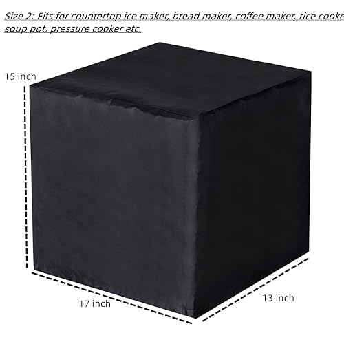 Miniatura 3 de PASONIKA Juego de 4 fundas antipolvo para cocina de arroz, máquina de pan, máquina de hielo, procesador de alimentos, horno de microondas, juego de 4