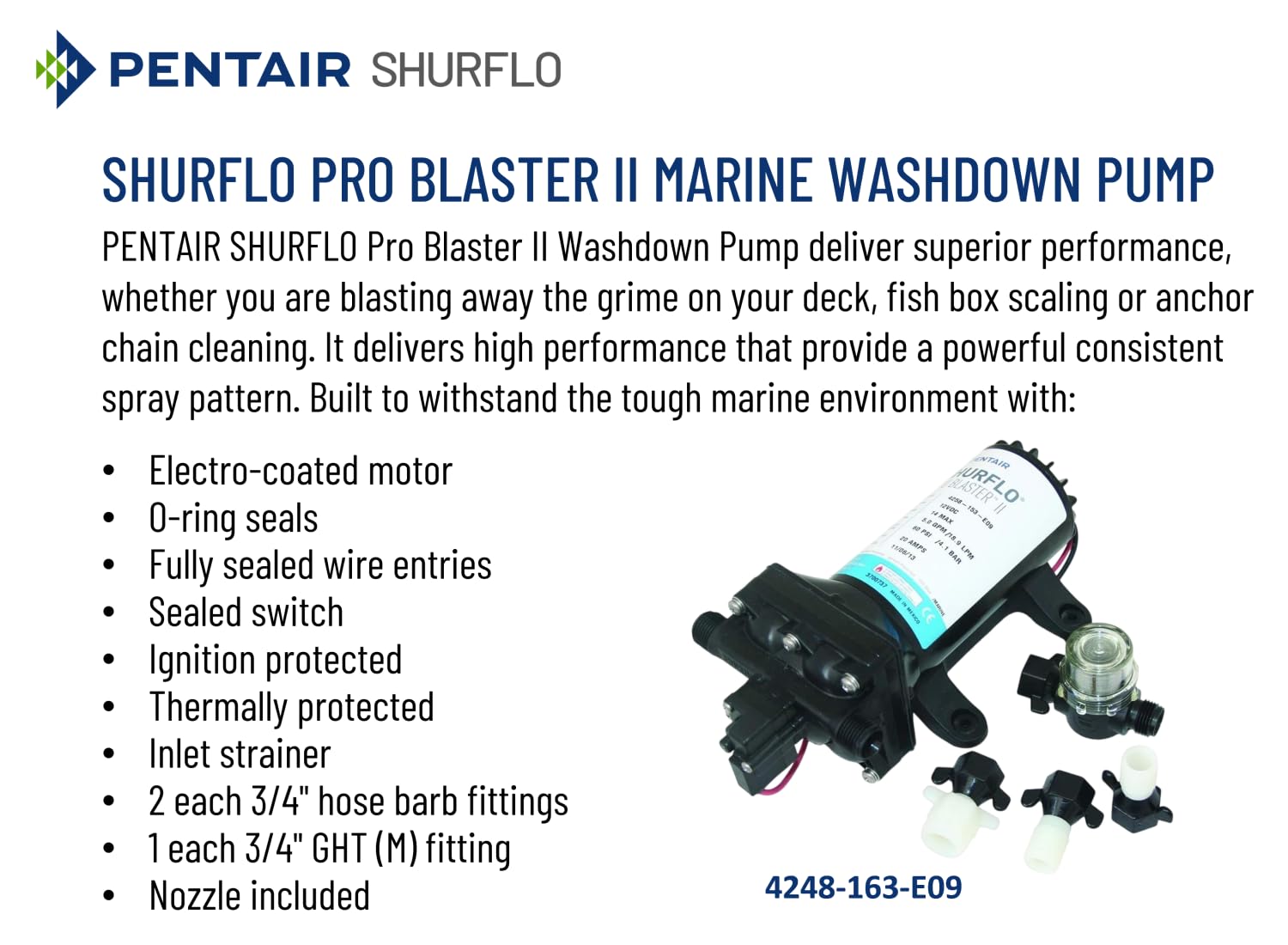 Shurflo Bomba PRO-Blaster 4.0 24V 60PSI