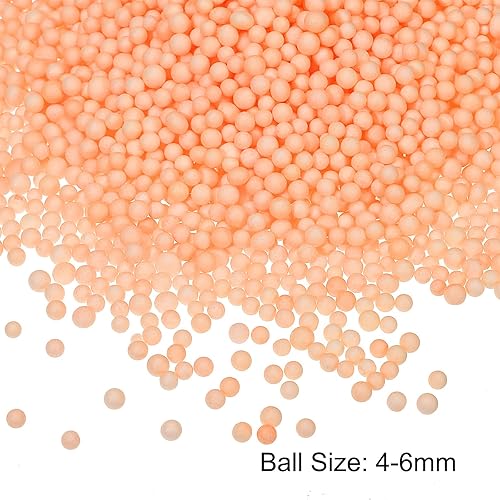 Miniatura 9 de MECCANIXITY Bolas de espuma de bolas de espuma de 0.157-0.236 in para decoraciones de bodas y fiestas, pequeñas bolas de embalaje, suministros de