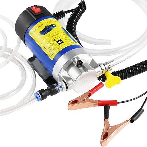 Bomba de aceite 12V 100W, bomba extractora de aceite para cambio de aceite del motor, bomba eléctrica de transferencia de fluidos para aceite de