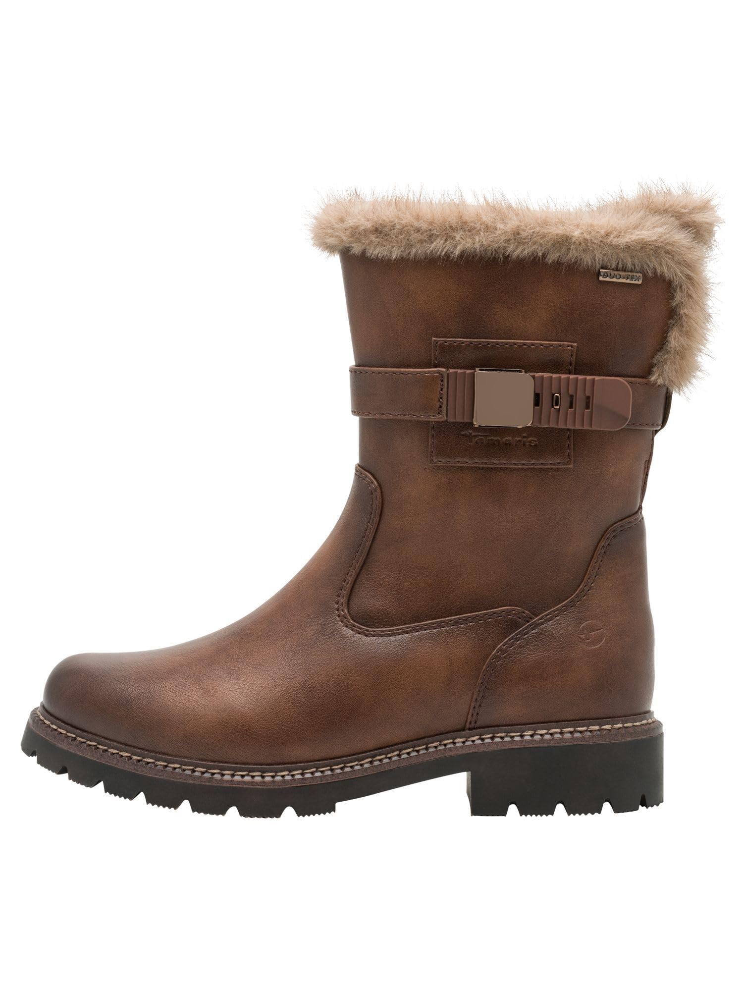Tamaris Damen Stiefel Leder braun 40 – Ansicht 4