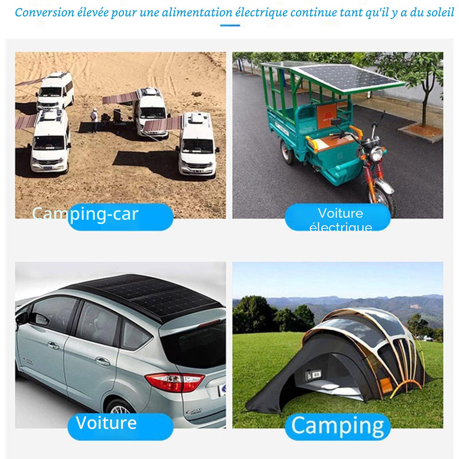 Kit de panneau solaire 4000 W avec batterie et onduleur – Système d’alimentation hors réseau complet pour maison, camping-car, bateau, ferme et remise | Conception extensible, installation