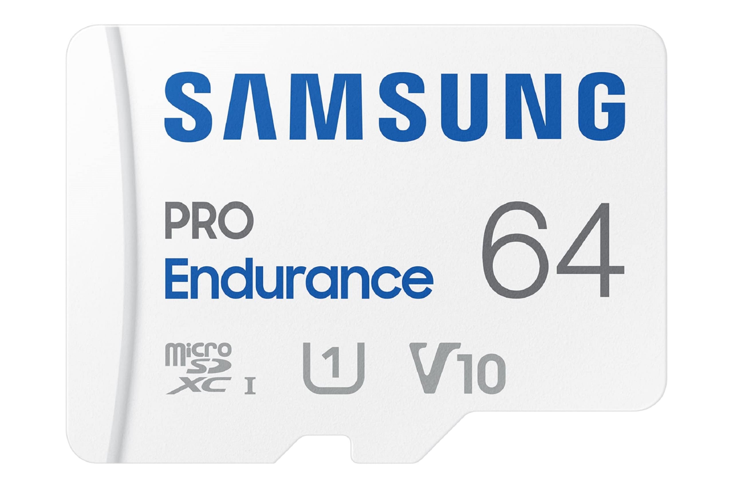 サムスン 64GB SDカード プロU3 Amazon.com: SAMSUNG PRO Endurance 64GB Micro SD Card for Recording