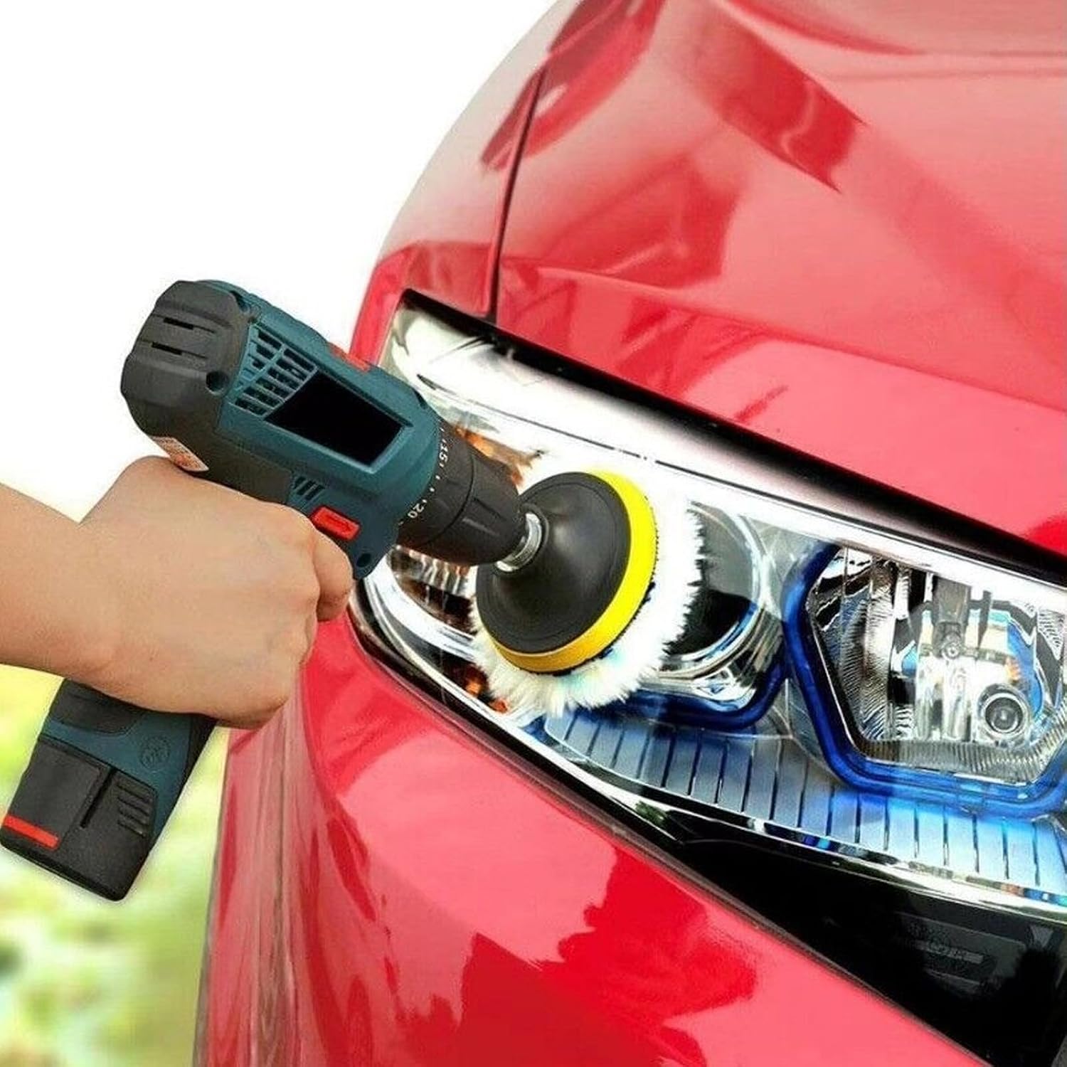 5pcs Car Polishing Pads High Efficiency Polishing Pads Automotive Polishing Pad for Scratch Removal & Gloss Enhancement