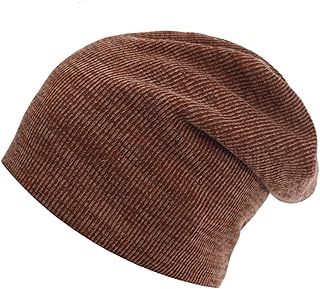 WTfbeusd Men's hats Warm thick women's beanie men's knitted hat winter hat men's skull beanie hat soft winter hat (Colour Name : 3, Size Name : One Size)