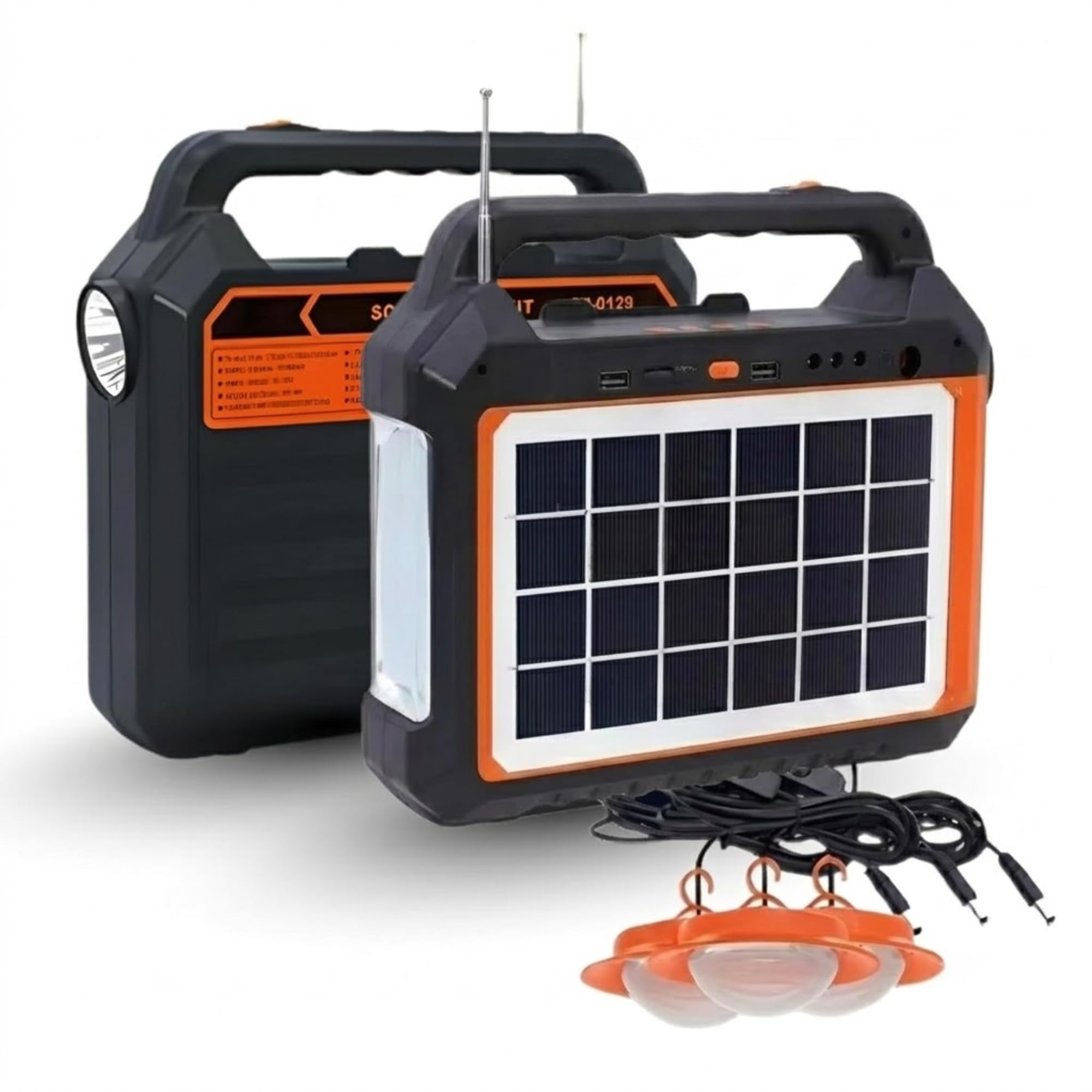 Drumstone Portable Solar Generator with Carry Handle, Compact Solar Power Station for Camping, Travel, Outdoor Activities, Emergency Preparedness and Mobile Energy Use-image-30