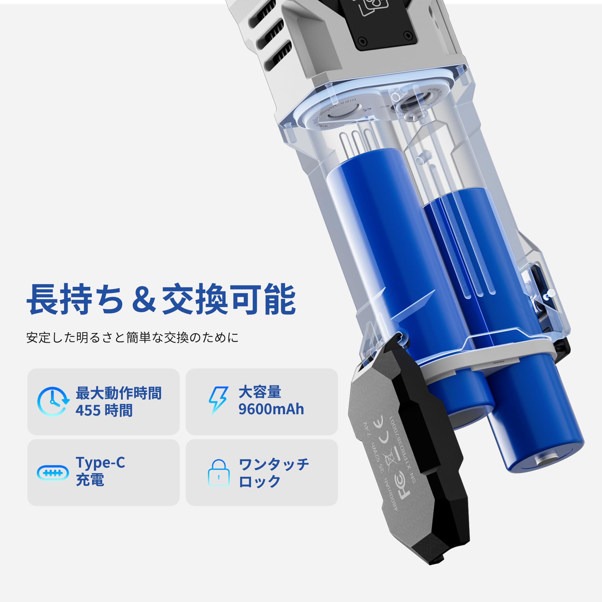 Amazon.co.jp: WUBEN(ウーベン) X1Pro 懐中電灯 强力 12300 ルーメン