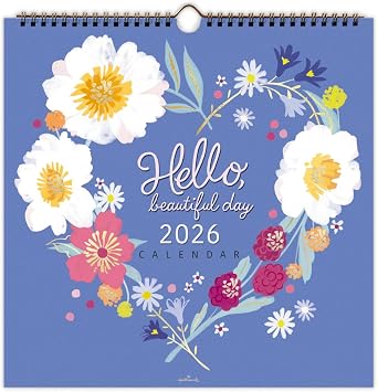 Hallmark 2026 Wall Calendar Large Flower Friends 845339