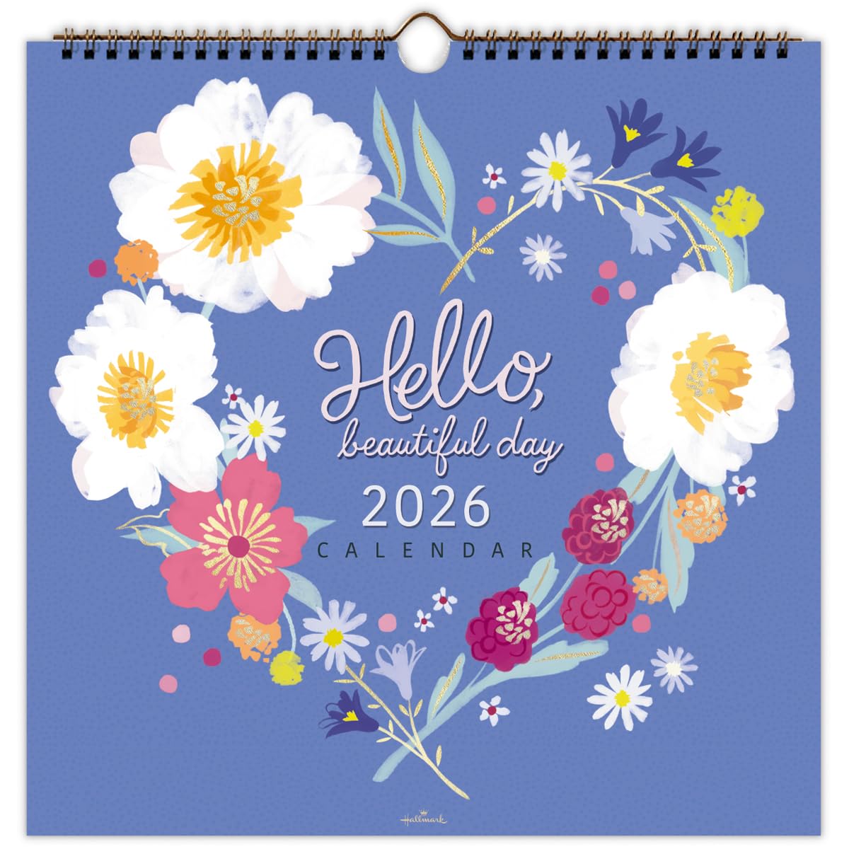 ホールマーク 2026年 カレンダー 壁掛け 大 フラワーフレンズ 845339
