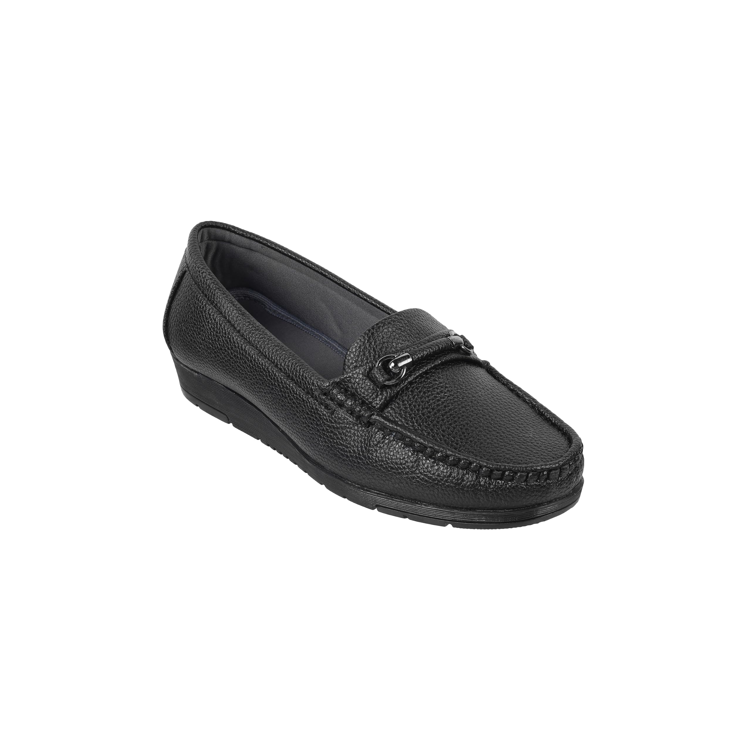 Women's Black Casual - Loafers-image-37