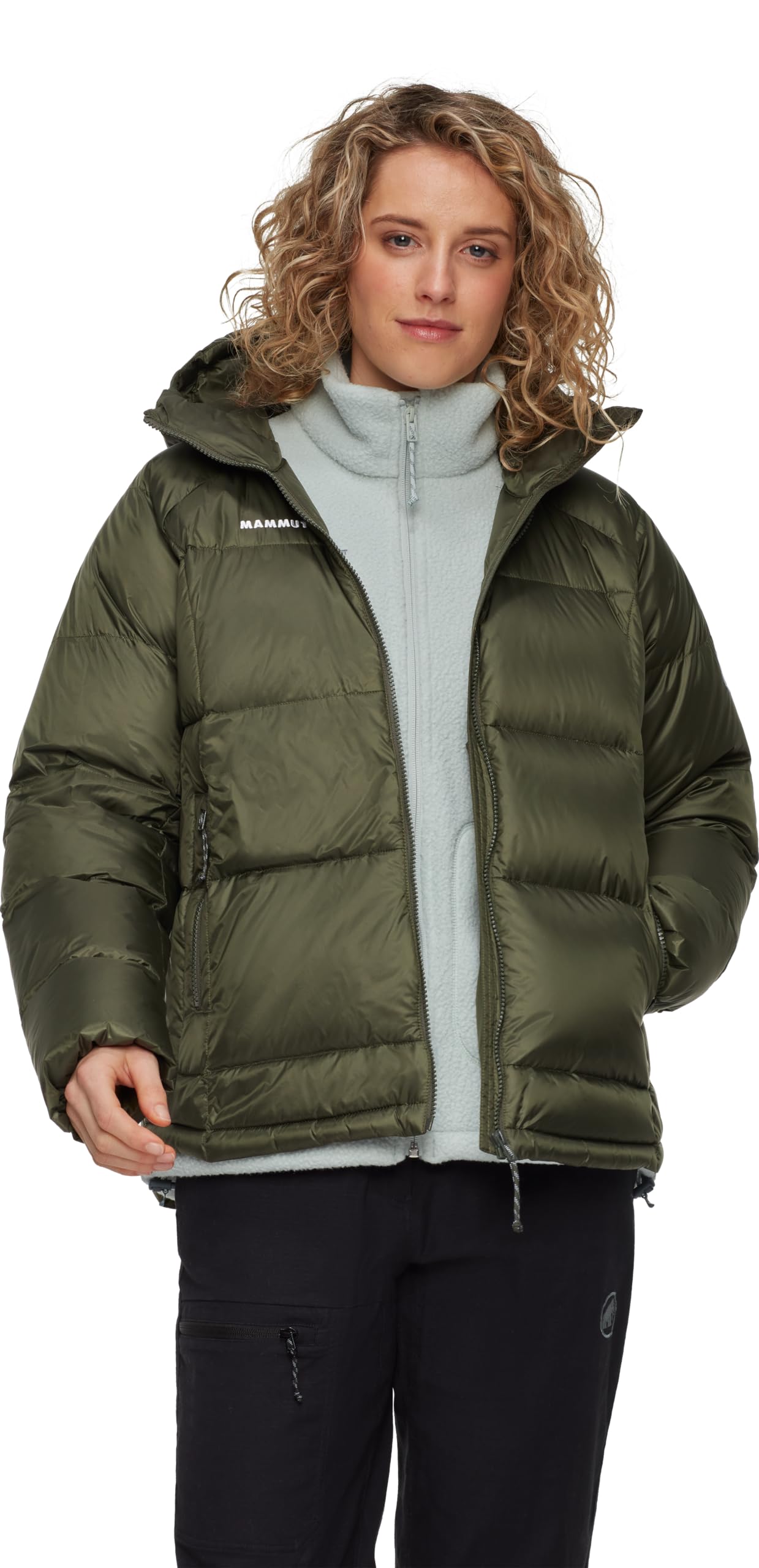 Mammut Damen Glacier Glow in Hooded Jacket Women Jacke (1er Pack)