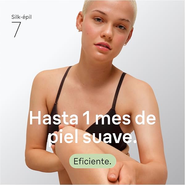 Braun Depiladora Eléctrica Mujer Silk·épil 7 Depiladora Corporal Inalámbrica con Cabezal Ancho, Peine Recortador Y Mini Rasuradora Corporal, Resistente al Agua, Depilación Suave Duradera, 7-441 - 2