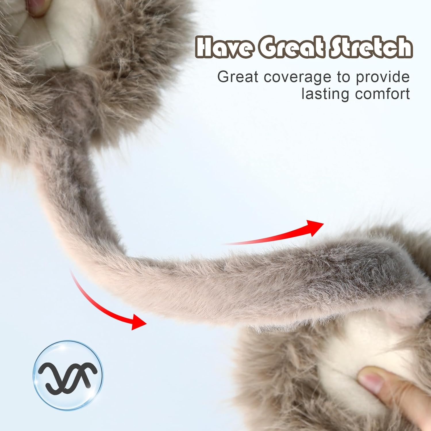 Women Winter Ear Muffs Fluffy Faux Fur Earmuffs Foldable Ear Warmer Girls Soft Ear Covers - Image 2