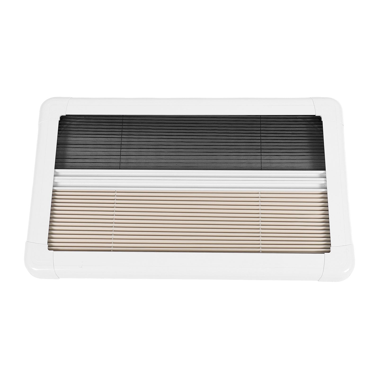 Rideaux de Protection Solaire 28x16 Pouces en Fibre Abslasse pour Isolation Thermique et Blocage des Rayons UV pour Fenêtres de Caravane, Maison, Camping, Résidence Seasonnière