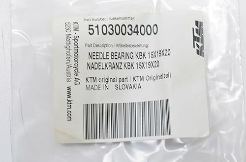 Miniatura 7 de NUEVO RODAMIENTO DE AGUJAS KTM OEM KBK 15X19X20 51030034000