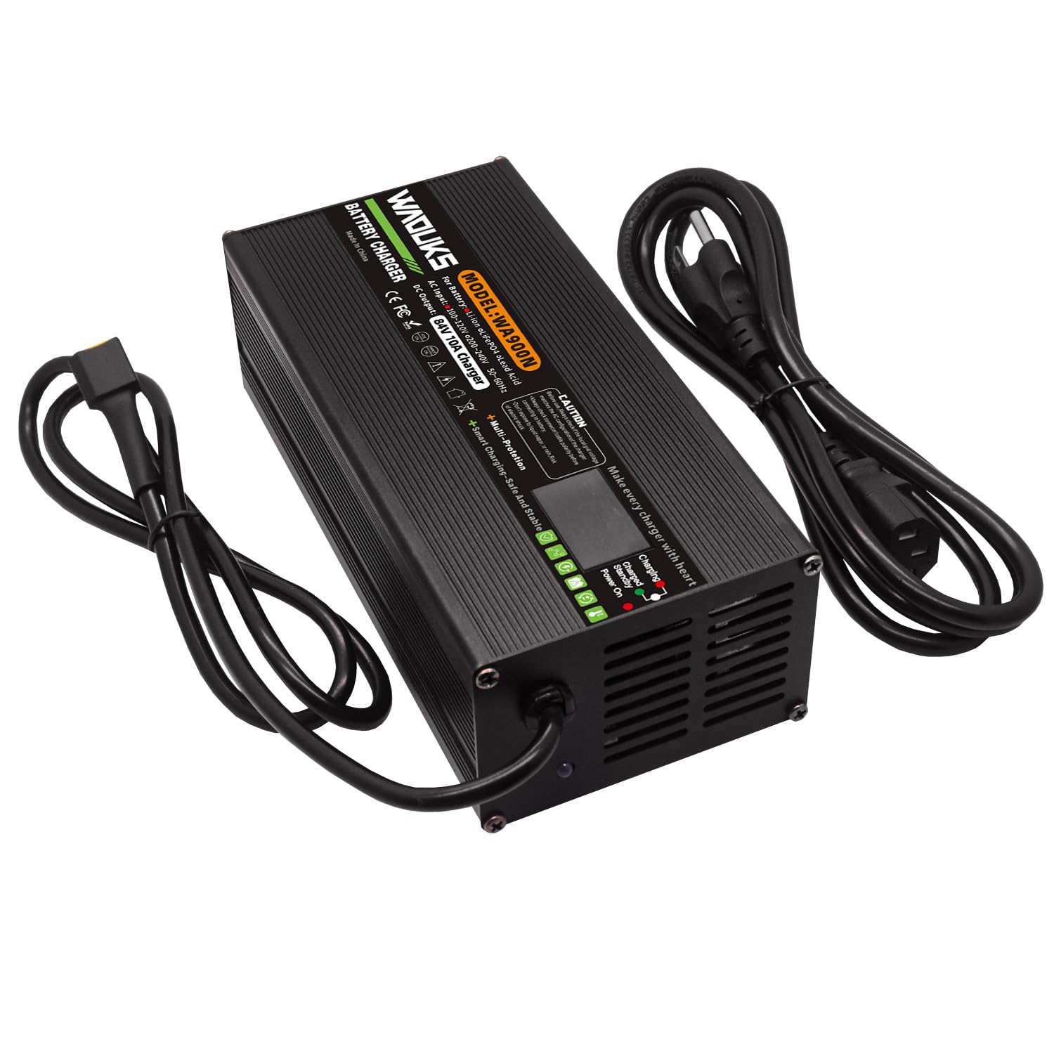 Amazon.com: WAOUKS 84V 10A Li-ion Battery Charger Aluminum Case