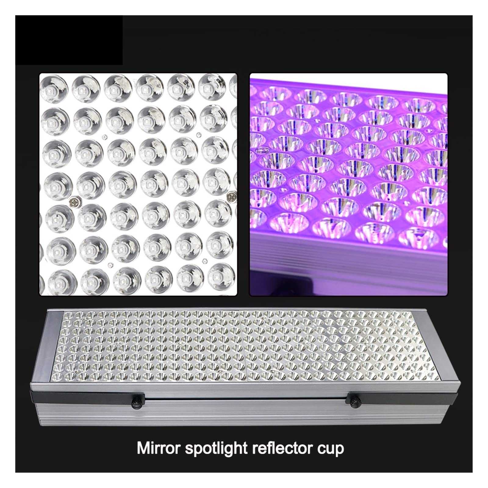 Ultraviolettes LED-Härtungslicht, 600 W UV-Ultraviolett-Härtungslampe 365 nm 395 nm Kleber Harz Grün Öl Lötplatine Beschichtung LCD-Display Lack(1_395nm)
