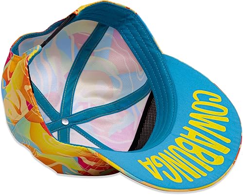 Miniatura 4 de Maui and Sons Men's Psychedelic Flip Up Snapback Hat - Cowabunga