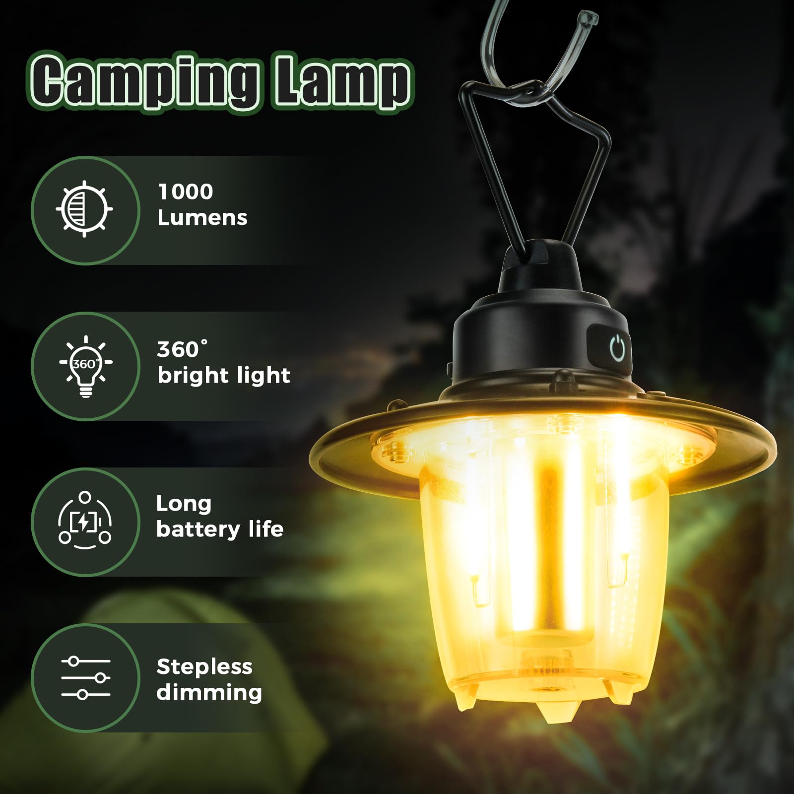 4 luci LED a clip, con 2 paia di cinturini riflettenti, ricaricabili tramite USB, 4 modalità di illuminazione, impermeabili, per jogging, escursionismo, zaino e campeggio