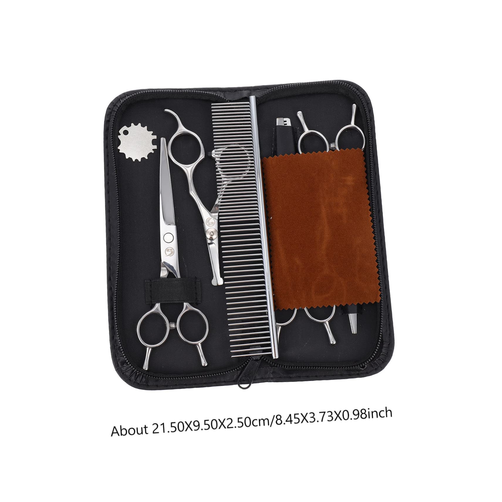 BESPORTBLE Ciseaux De Coupe Pour Animaux De Compagnie Acier Inoxydable Ciseaux De Toilettage Pour Chiens Pour Poils Animaux
