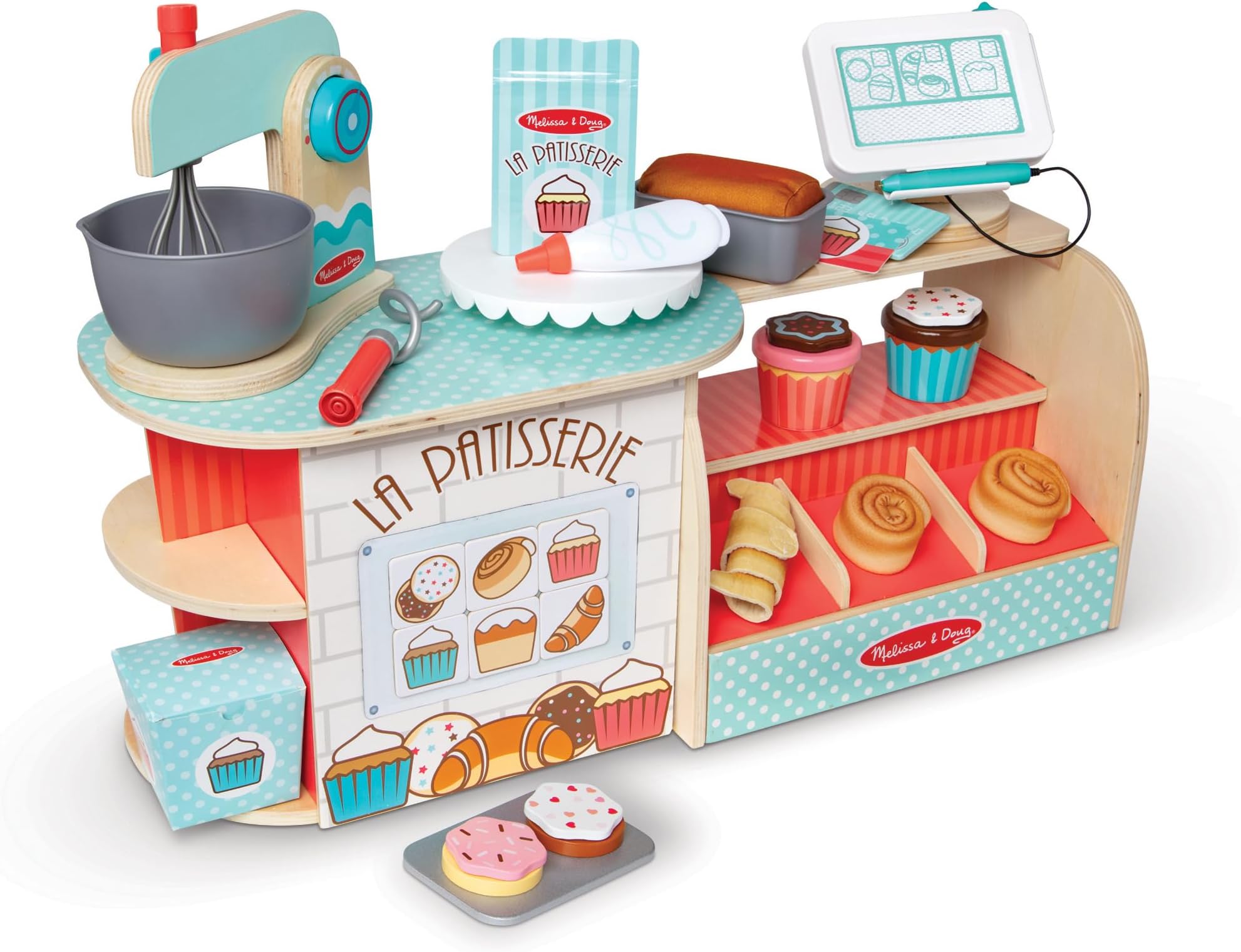 Wooden La Patisserie Bakery (39 Pieces) - FSC Certified