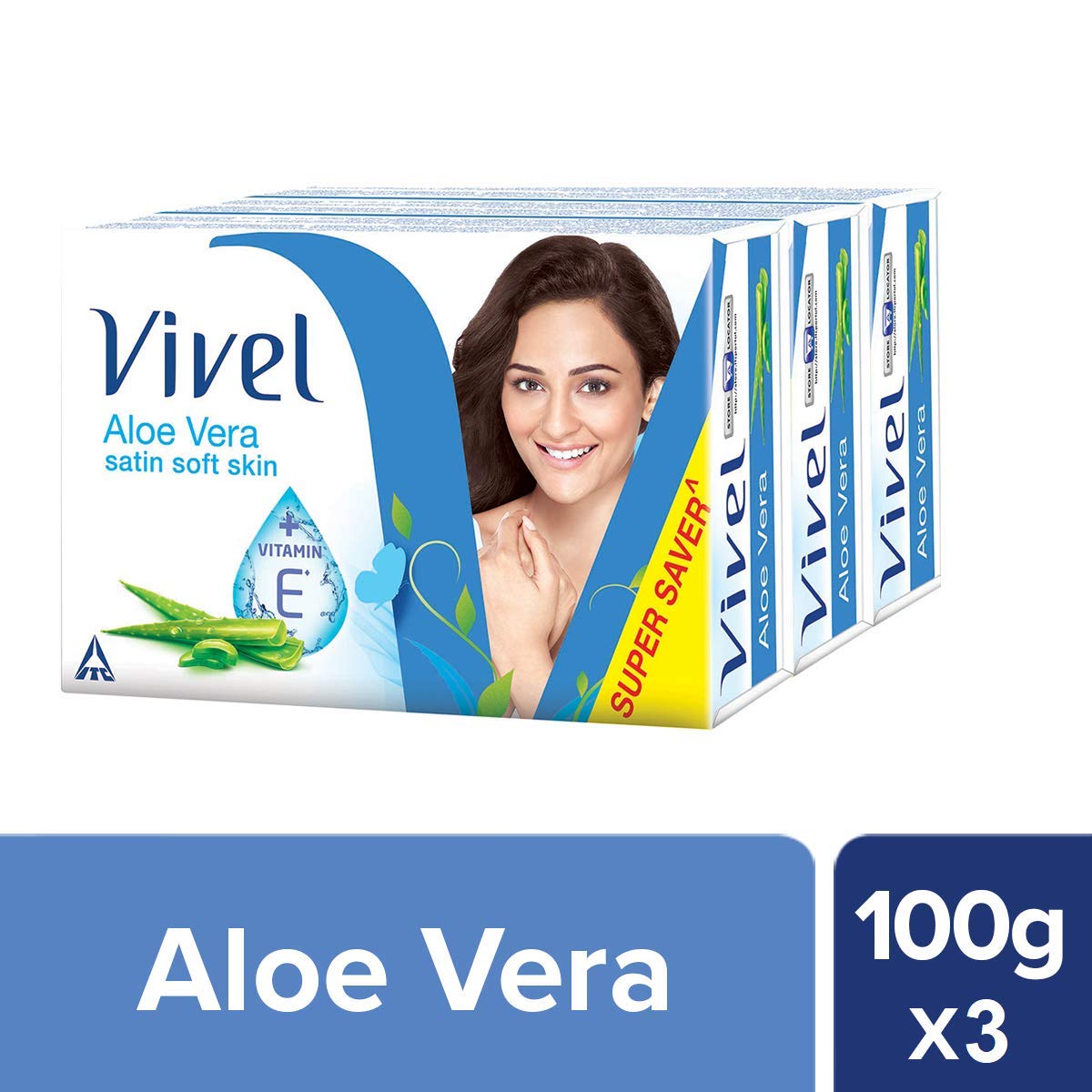 Buy Vivel Aloe Vera Soap, 100g (Pack of 3) Online at Low Prices in