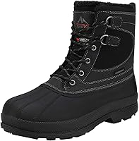 Vista 1 de NORTIV 8 Botas de nieve impermeables para hombre