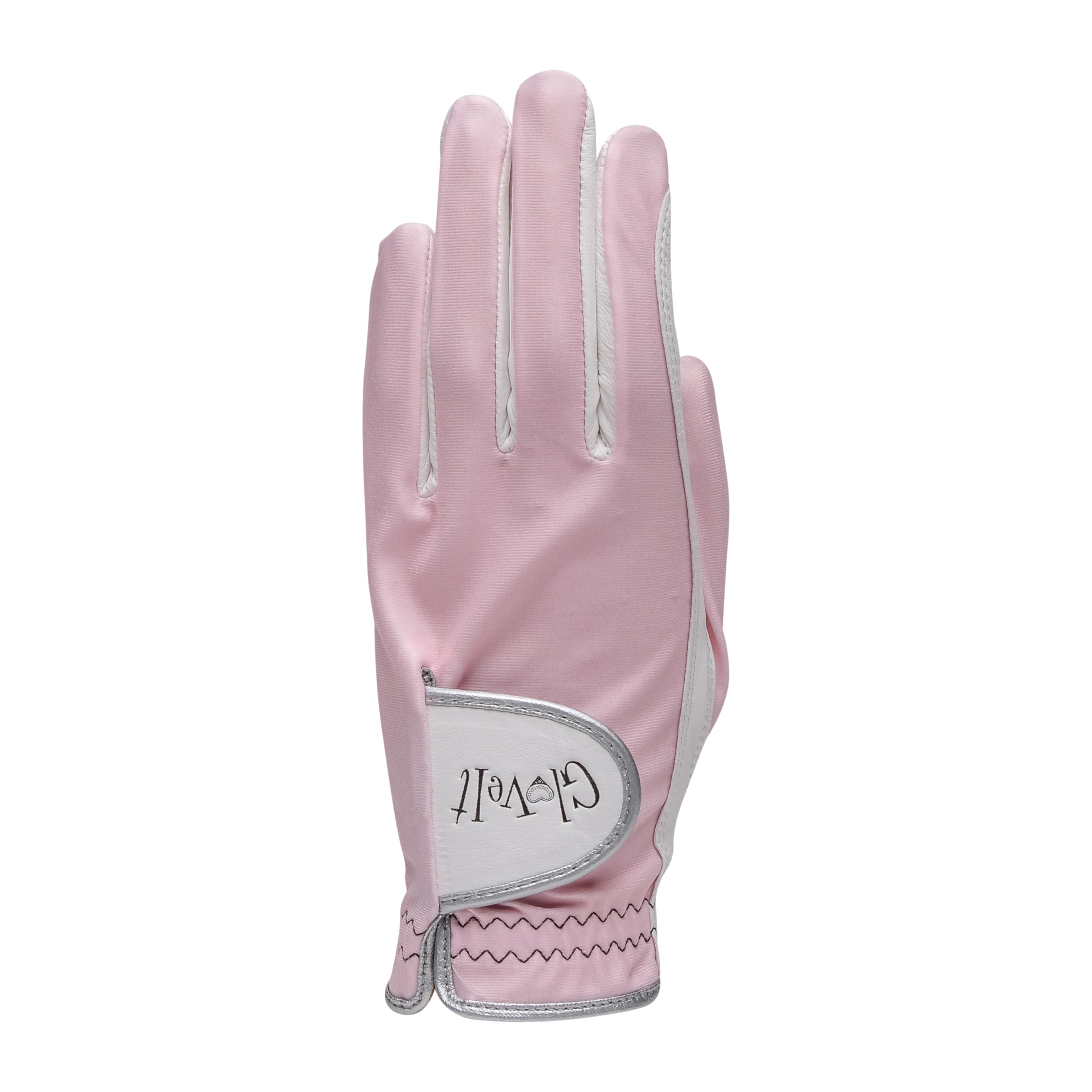 Glove It Ladies Golf Glove - Lightweight and Soft Cabretta Leather Golf Glove for Womens, Features UV Protection - Fore Ever Pink, Small, Left
