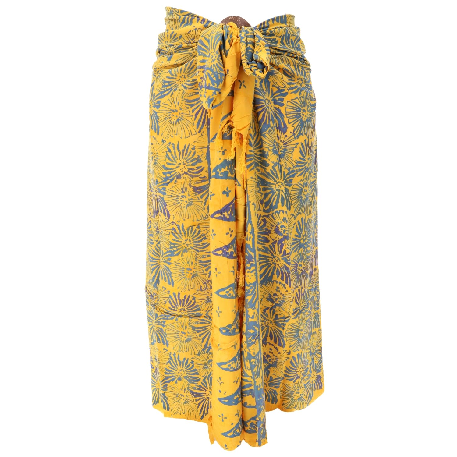 GURU SHOP Bali Batik Sarong, Wandbehang, Wickelrock, Sarongkleid, Strand Tuch, Herren/Damen, 160x100 cm