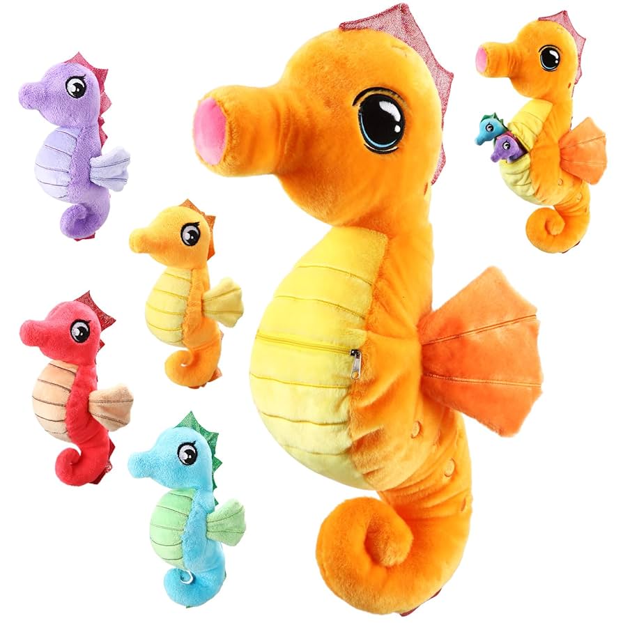 Amazon.co.jp: Shappy タツノオトシゴぬいぐるみ 5点セット 17