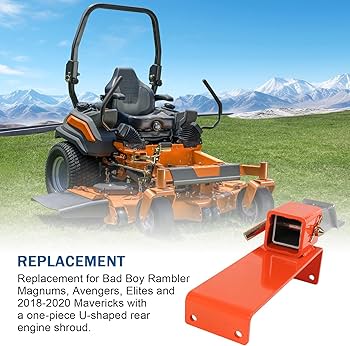 Amazon.com: 093-1118-98 Hitch Kit with Pin Replacement for Bad Boy