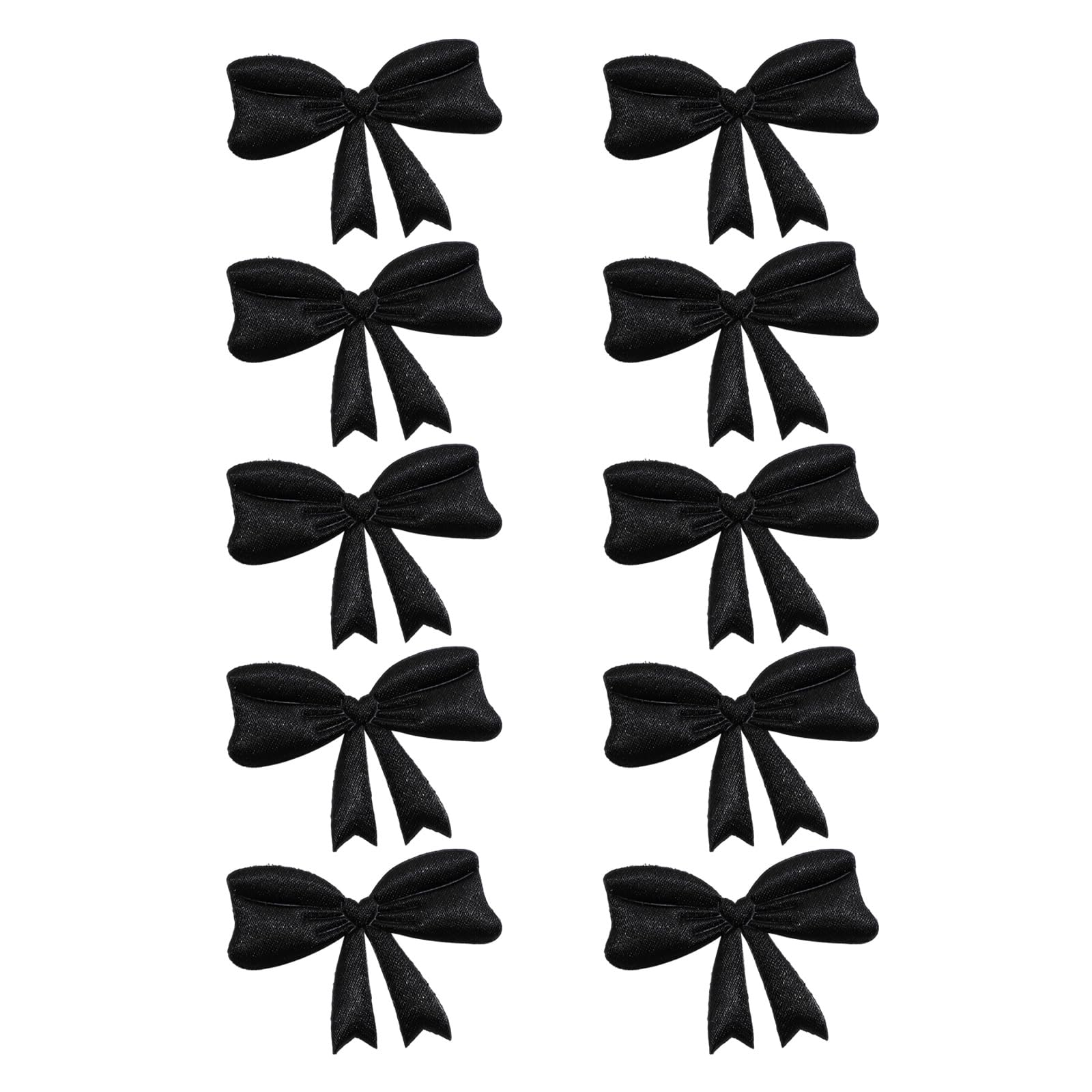 carotoe Safe Polyester Bowknot for Craft Accessories Multi Color Designs Bowknot Tie Embellishments