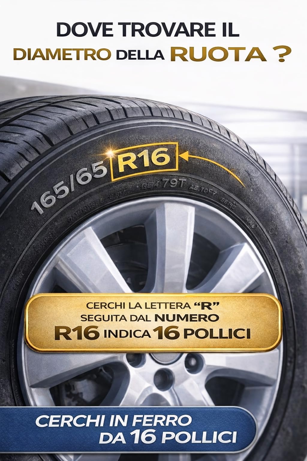 Set Copricerchi 16 Pollici per Trafic Master Vivaro Movano - Set 4 Coppe Ruota in ABS Silver - Copriruota Resistenti con Fissaggio ad Anello Metallico