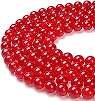 Vista 37 de Hermosas cuentas sueltas de cuarzo rutilado negro natural de 8 mm, redondas y suaves, aproximadamente 15 pulgadas, para hacer pulseras y collares