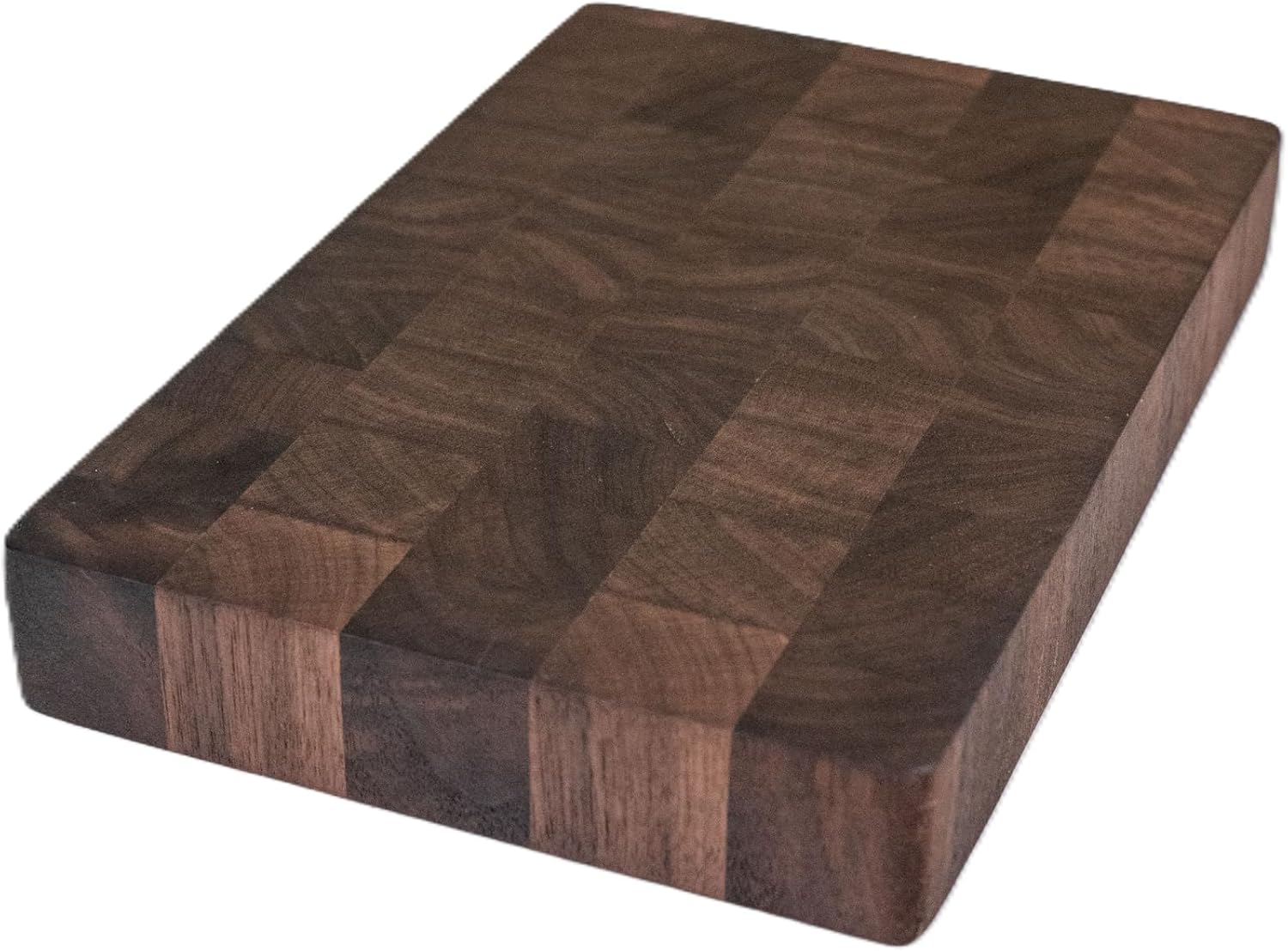 Mini 6"x9" American Walnut End Grain Cutting Board, Handmade in USA, Premium, Small Butcher Block for Kitchen, Chopping Board
