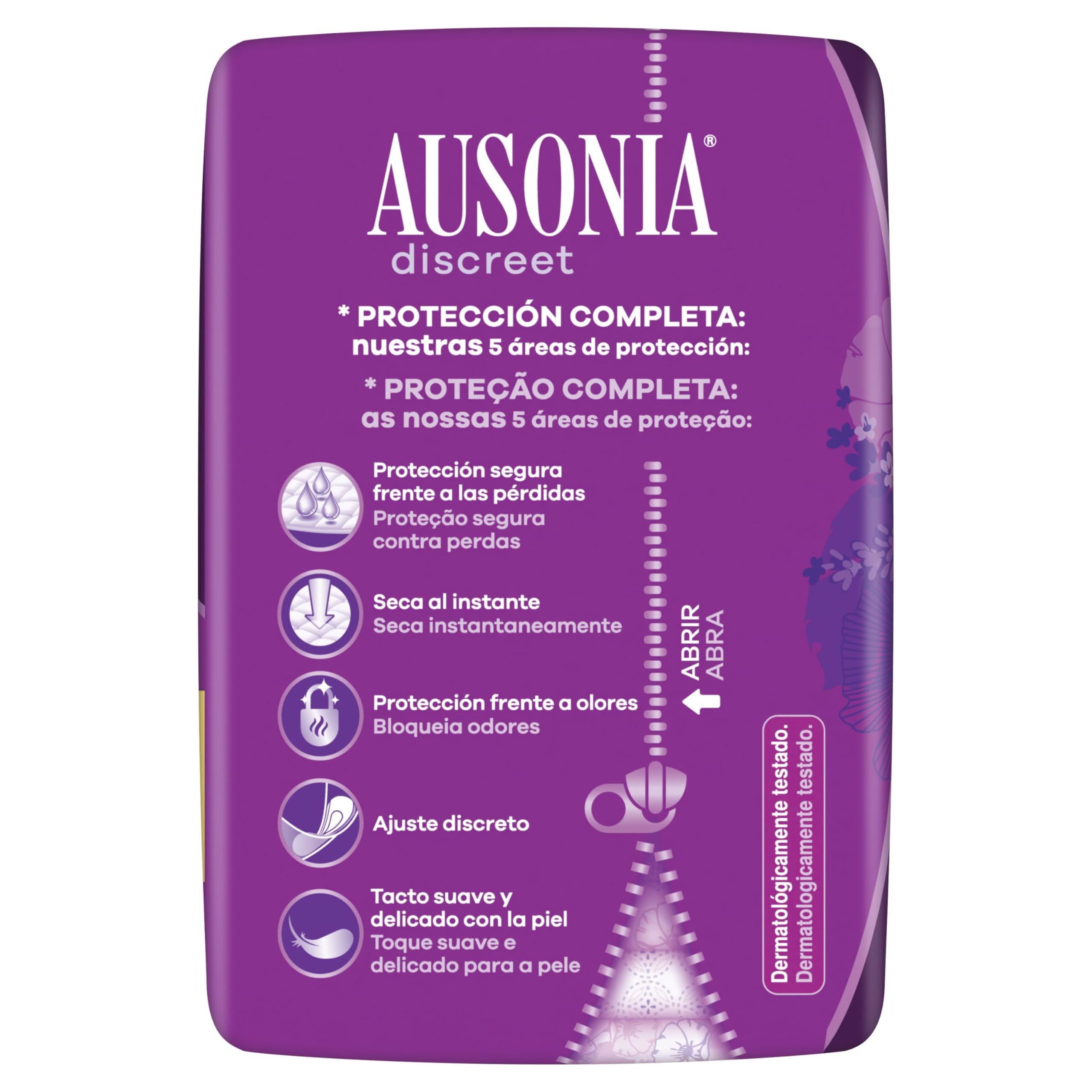 Ausonia Discreet Compresas Mini Plus, Pack de 160, Para Pérdidas De Orina Para Mujer, Protección Completa*, Discreción Increíble