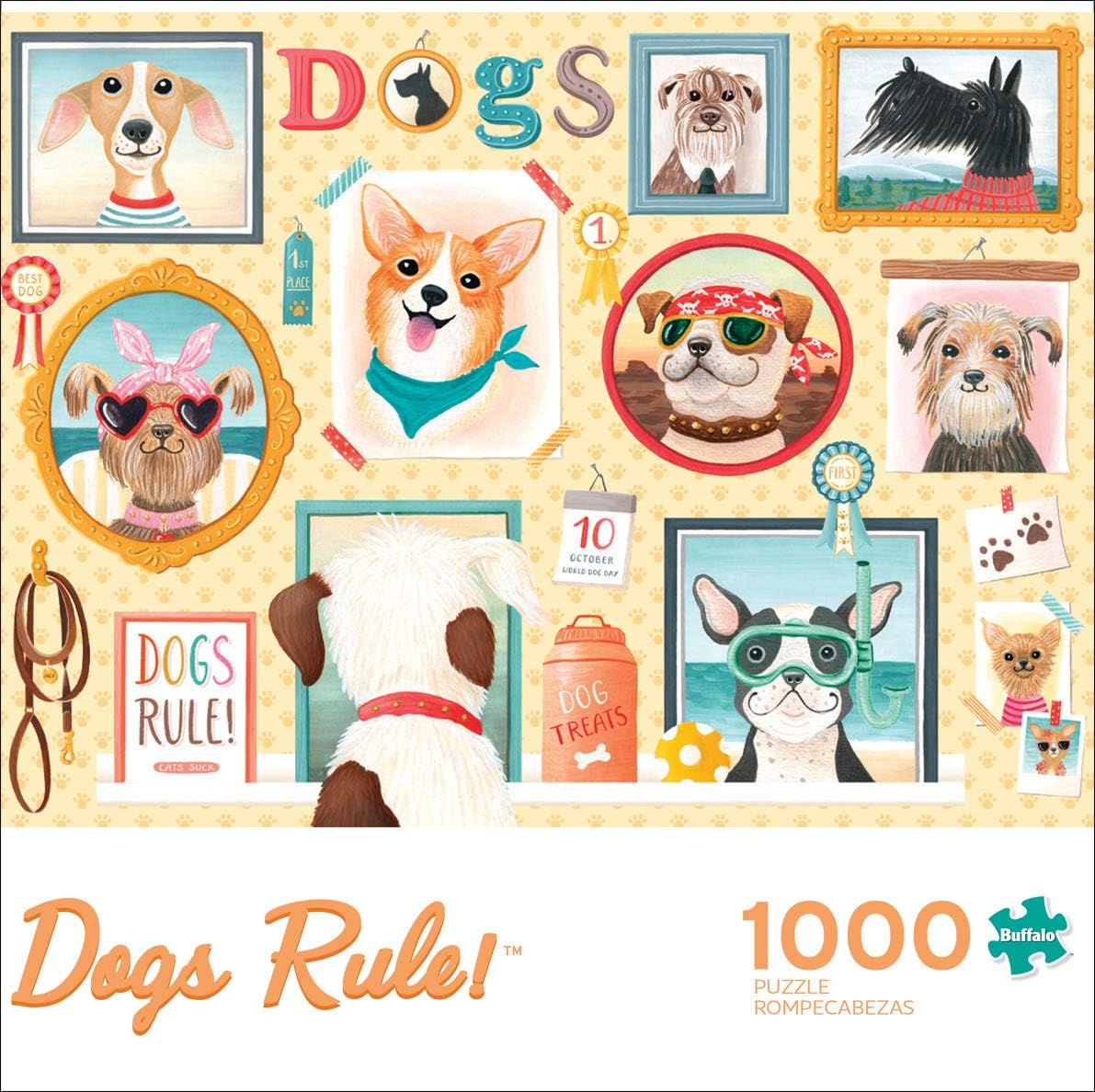 Buffalo Games - Dogs Rule - 1000 Piece Jigsaw Puzzle