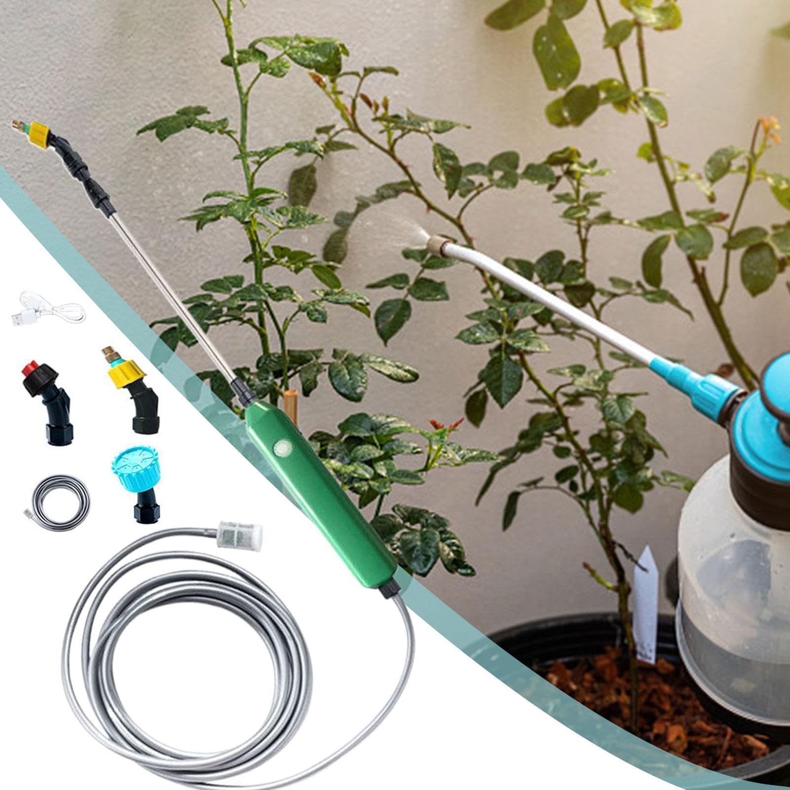 Spruzzatore Elettrico Nebulizzatore A Pompa Da Irrigazione | Nebulizzatore per Innaffiamento da Cortile Per Prato Retro Patio d'Ingresso Fattoria Serra All'Aperto
