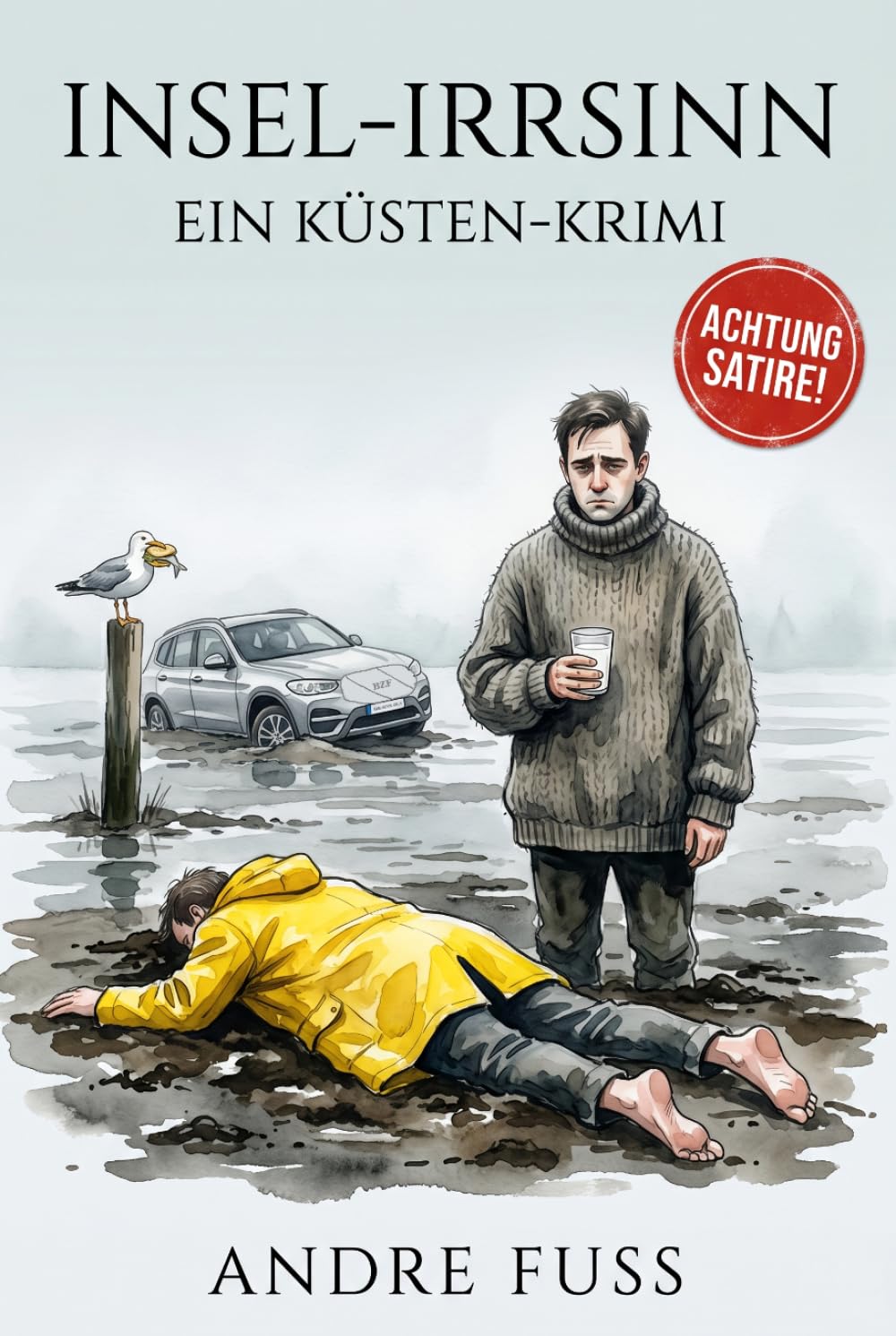 Insel-Irrsinn: Ein satirischer Küsten-Krimi (Regionale humorvolle Satire)