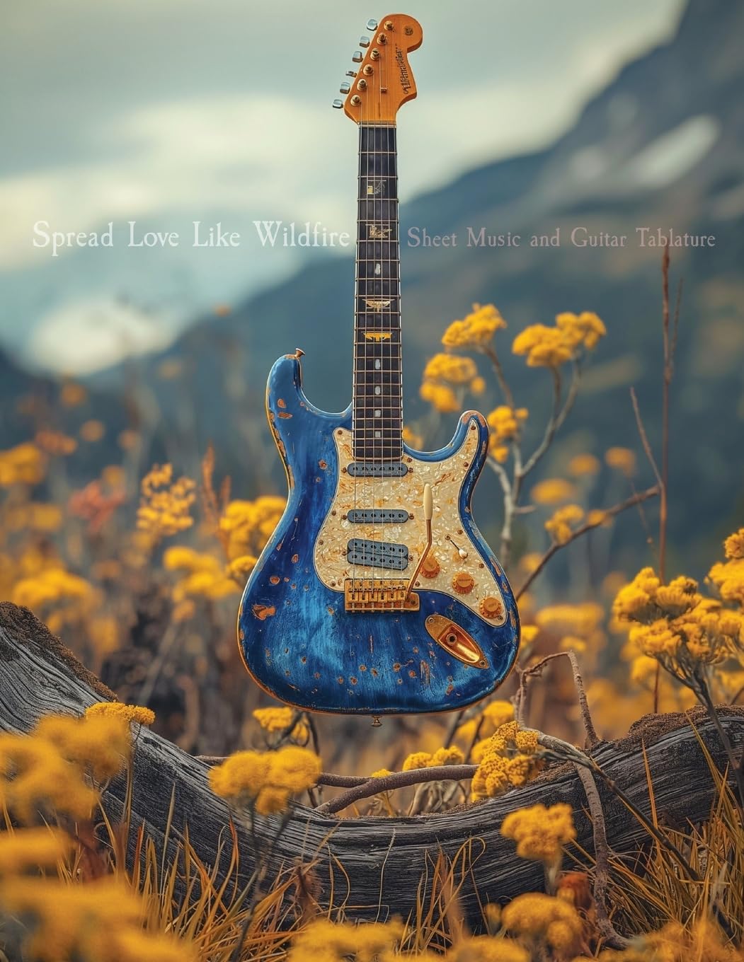 Spread Love Like Wildfire Sheet Music Guitar Tablature Partition Guitare