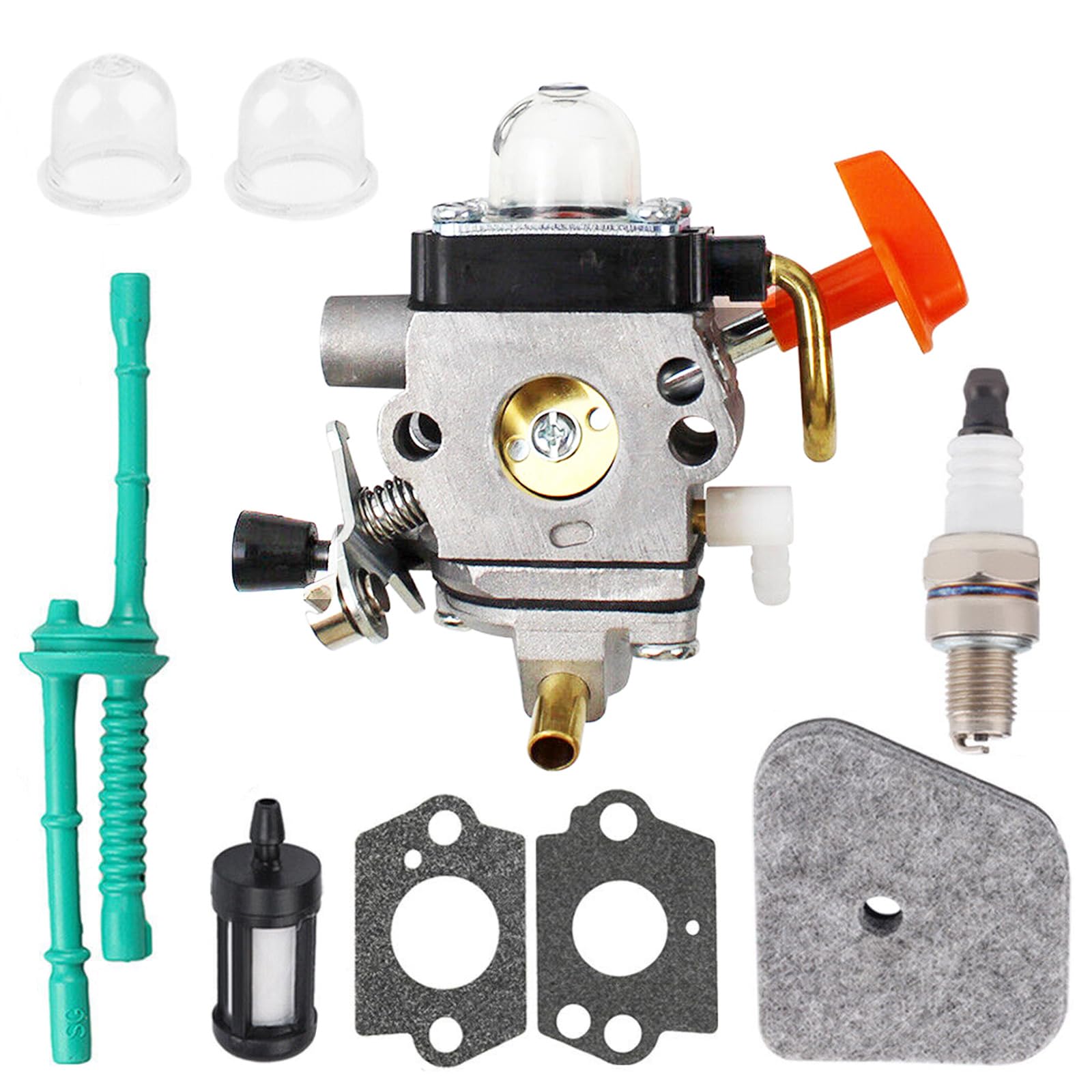 ZAMDOE FS90R Carburatore per STIHL FS87 FS87R FS90 FS90R FS100 FS110 ZAMDOE FS90R Carburatore per STIHL FS87 FS87R FS90 FS90R FS100 FS110