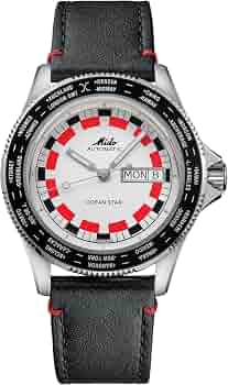 Amazon.com: MIDO Ocean Star Worldtimer - Swiss Automatic Watch for