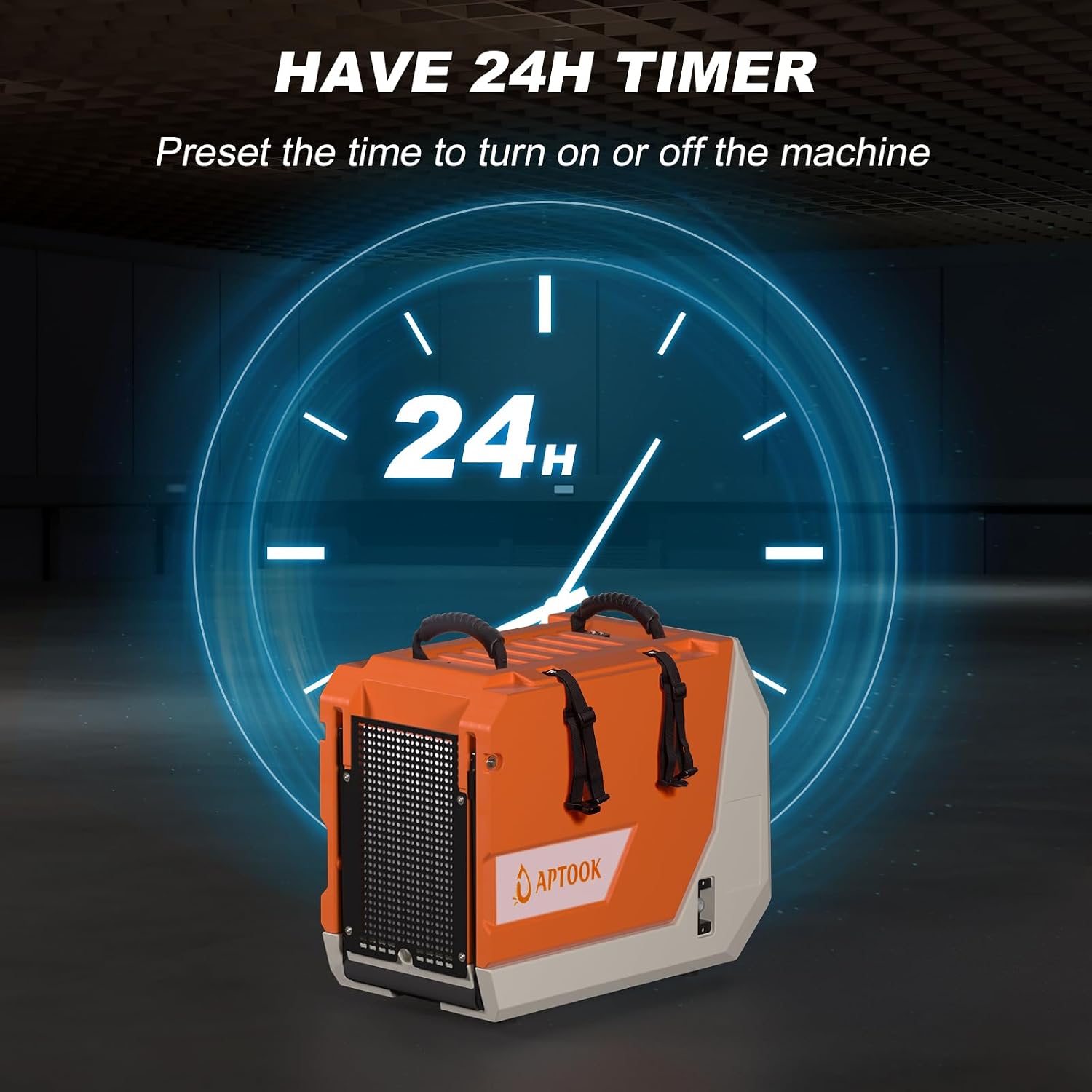 APTOOK OX-R180B 24-hour timer feature