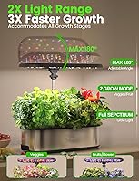 Vista 5 de Sistema de cultivo hidropónico LetPot LPH-SE, kit de jardín de hierbas inteligente de 12 cápsulas para interior, jardín interior, controlado por APP