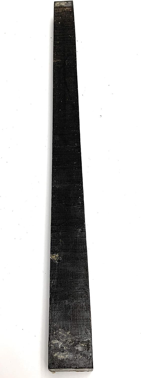 Beautiful Ebony Gaboon Wood: (1-1/2 x 1-1/2 x 24)