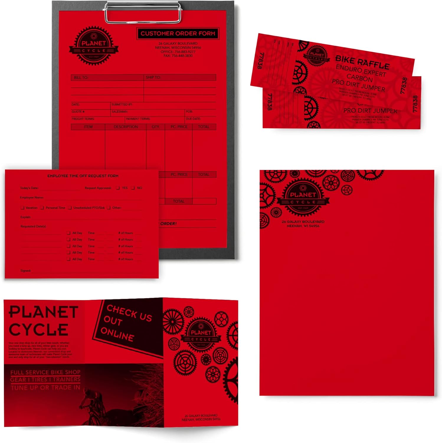 Neenah Astrobrights 30% Recycled Bright Color Paper, 8 1/2in x 11in, 24 Lb, FSC Certified, Re-Entry Red, Ream of 500 Sheets, 21558 : Sports & Outdoors