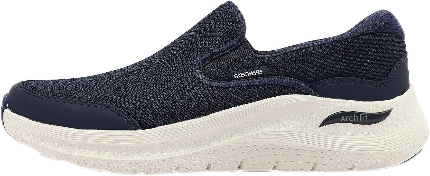 Skechers ARCH FİT 2.0-VALLO Erkek Lacivert Spor Ayakkabı Yürüyüş AyakkabısıErkek - 42.5 EU