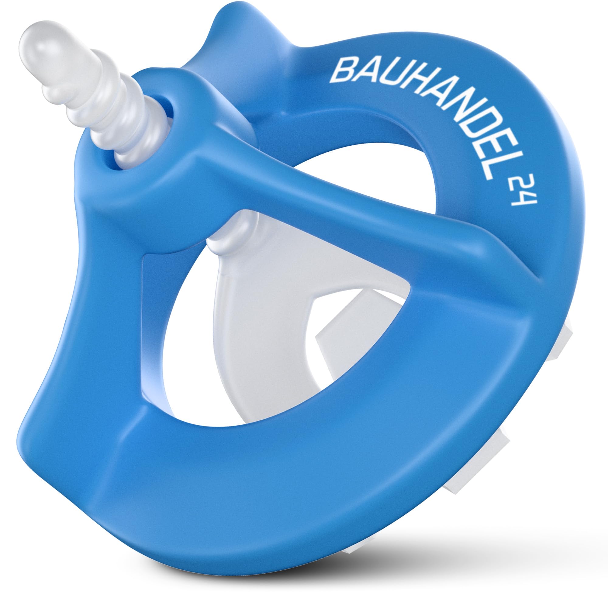 Bauhandel24 set accessori posa piastrelle 1 mm sistema livellamento 200 pezzi copertura filettata livellatori per piastrelle distanziatori per piastrelle cunei per piastrelle attrezzi muratore
