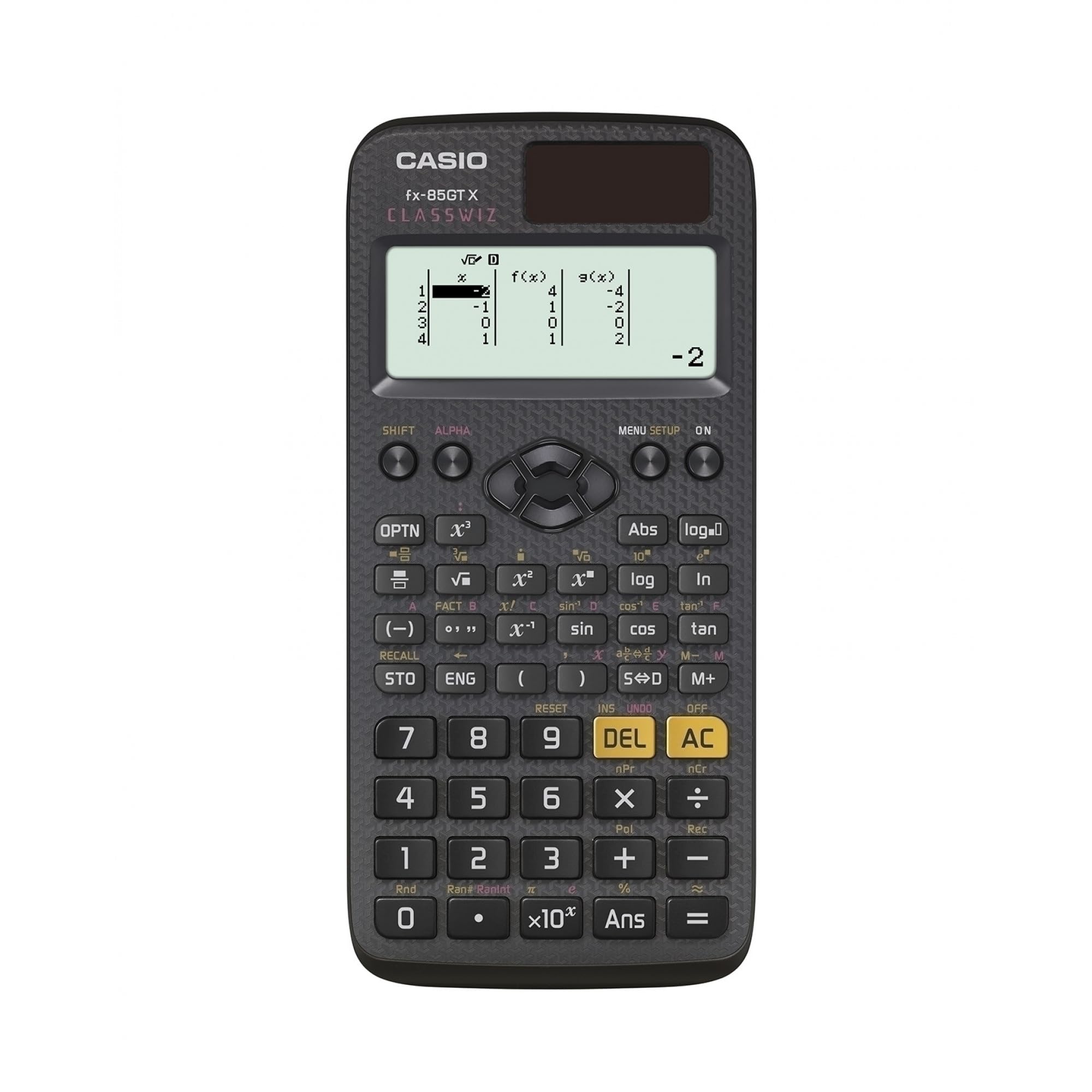 Calculadora científica Casio fx-85GTX, Color Negro