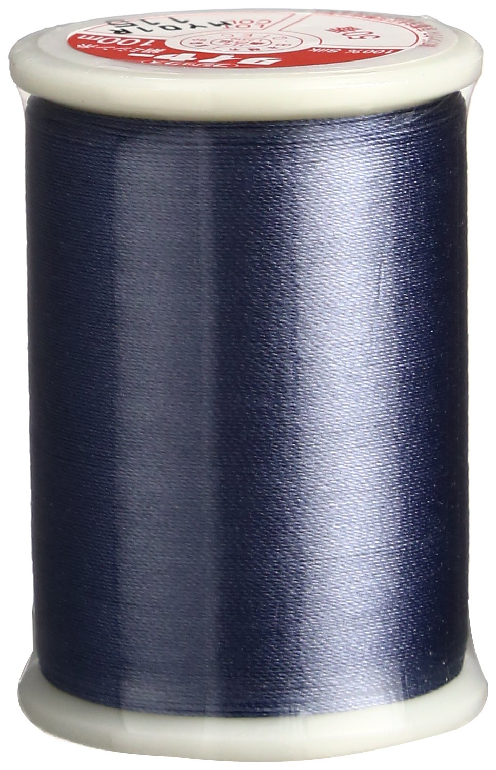 Superior Threads Tire Silk #50 3-Ply 50-Weight High Sheen Silk Embroidery Quilting Sewing Thread - 109 Yard Spool (#115 Gun Metal)